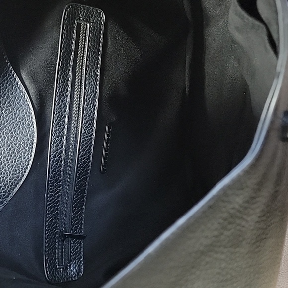 Steve Madden Black Vegan Pebble Leather Bstewie Hobo Bag EUC - Picture 6 of 10